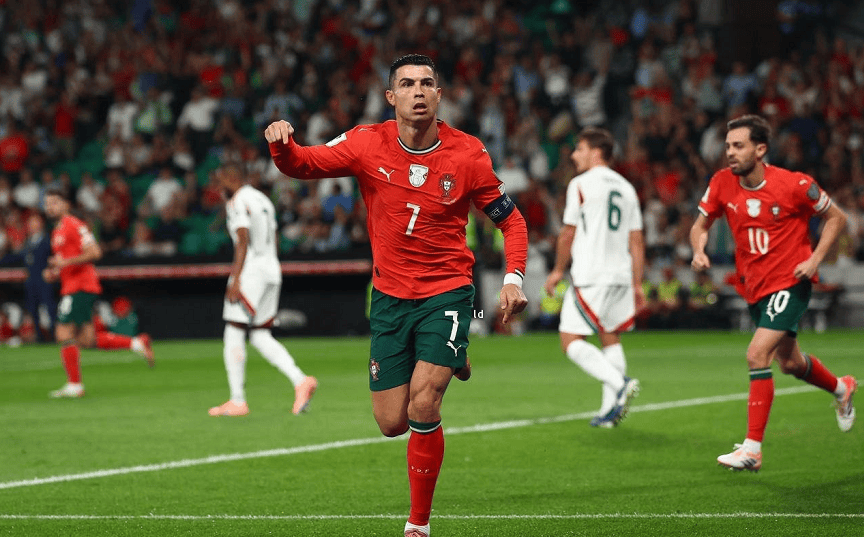 C罗梅开二度造足坛神迹!利物浦核心传射+绝平,匈牙利2-2葡萄牙